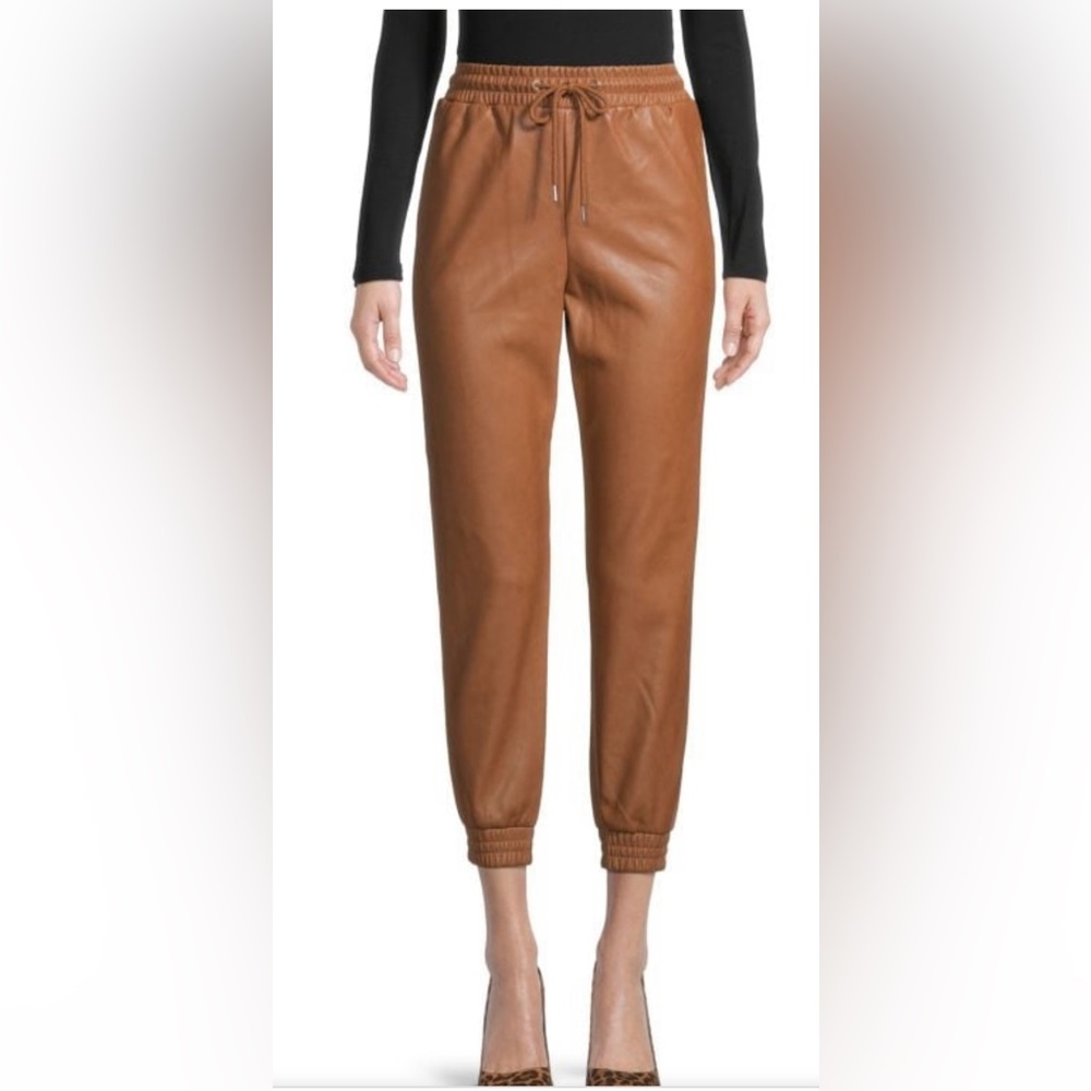 Leather Jogger